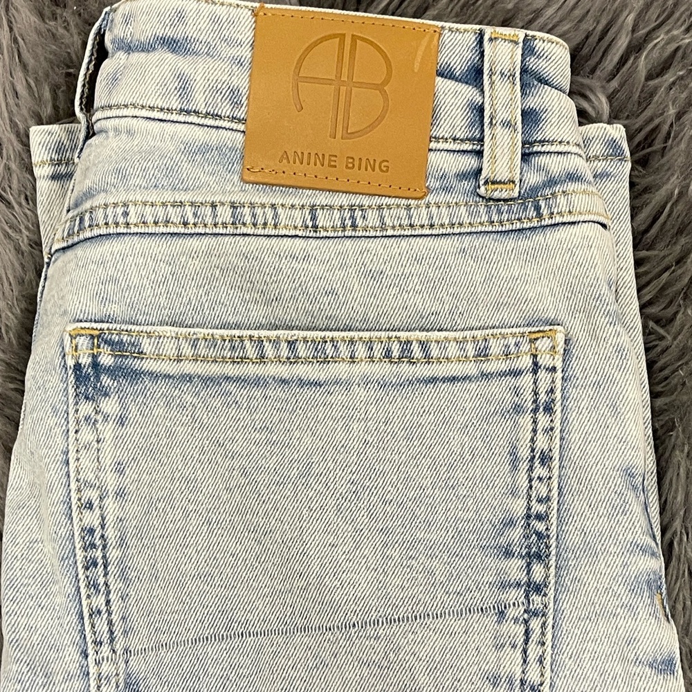 Anine Bing Women's Light Wash Jeans - Picture 6 of 10